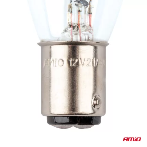 AMiO halogénizzók P21/4W 12V BAZ15d 10 db (03369)