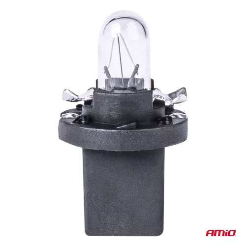 AMiO halogénizzók T5 B8.5D 12V 8.5W BAX1.2W fehér 10 db (03371)