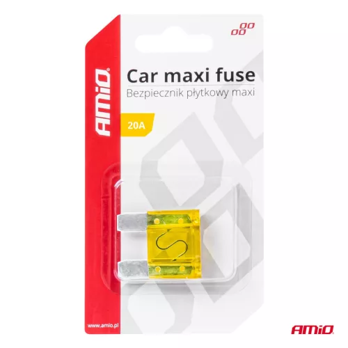 AMiO MAXI autós biztosíték 20A (03381)