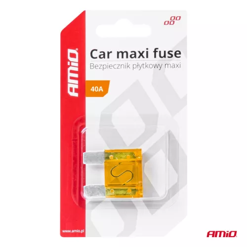 AMiO MAXI autós biztosíték 40A (03383)