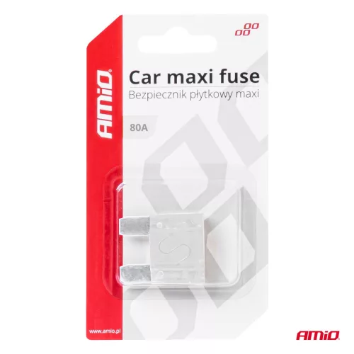 AMiO MAXI autós biztosíték 80A (03386)
