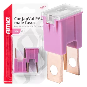 AMiO JAPVAL PAL O autós biztosíték, csapos 30A (03397)