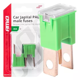 AMiO JAPVAL PAL O autós biztosíték, csapos 40A (03398)