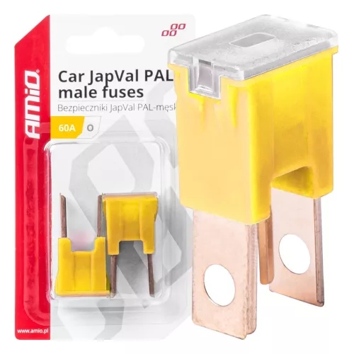 AMiO JAPVAL PAL O autós biztosíték, csapos 60A (03400)