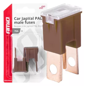 AMiO JAPVAL PAL O autós biztosíték, csapos 70A (03401)