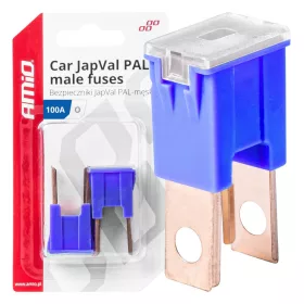AMiO JAPVAL PAL O autós biztosíték, csapos 100A (03403)