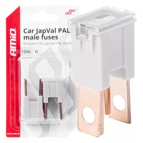 AMiO JAPVAL PAL O autós biztosíték, csapos 120A (03404)