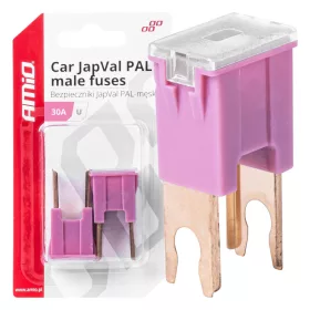 AMiO JAPVAL PAL autós biztosíték, csapos U 30A (03406)