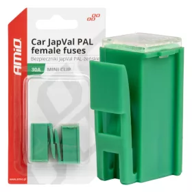 AMiO JAPVAL PAL autós biztosíték, aljzatos 30A (03413)