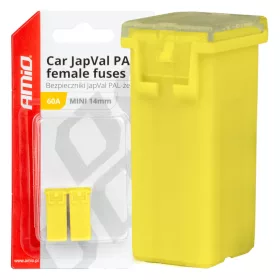 AMiO JAPVAL PAL autós biztosíték, aljzatos 60A (03440)