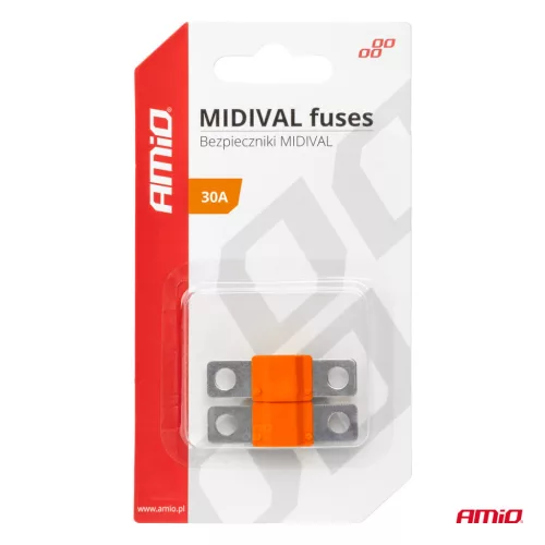 AMiO MIDIVAL autós biztosítékok 30A (03473)