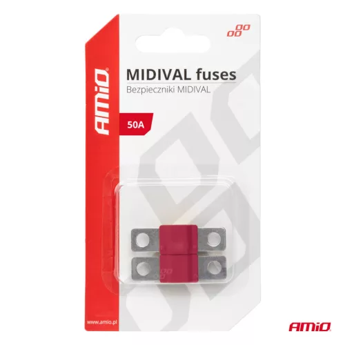 AMiO MIDIVAL autós biztosítékok 50A (03475)