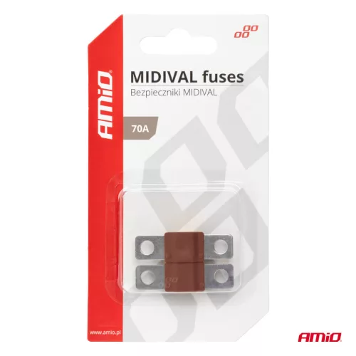 AMiO MIDIVAL autós biztosítékok 70A (03477)