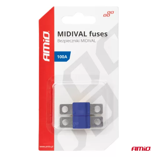 AMiO MIDIVAL autós biztosítékok 100A (03479)