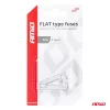 AMiO FLAT autós lemezbiztosítékok 41mm 30A (03489)