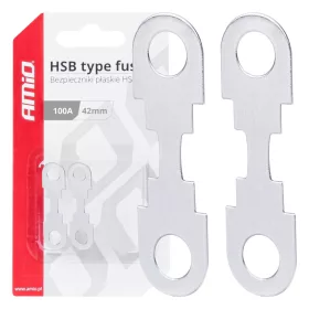 AMiO FLAT HSB autós lemezbiztosítékok 42mm 100A (03502)