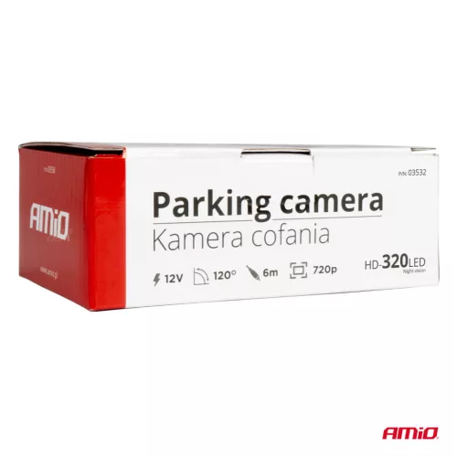 AMiO tolatókamera HD-320 LED 12v 720p (03532)