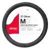 AMiO kormányvédő bőr sorozat SWC-51-M (37-39cm) (03561)