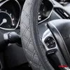 AMiO kormányvédő bőr sorozat SWC-51-M (37-39cm) (03561)