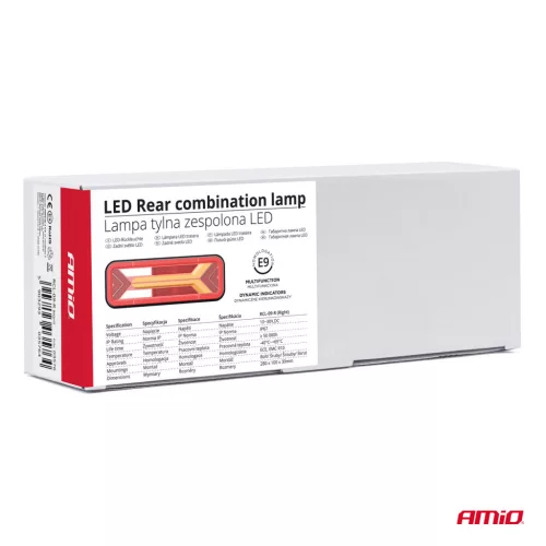 AMiO Hátsó kombinált LED-lámpa RCL-09-R dinamikus, jobb (03576)