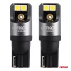 AMiO LED PRO sorozat T10 W5W 4x3030 SMD fehér 12/24V FULL CANBUS (03580)