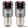 AMiO LED CANBUS PRO sorozat BAY15D P21/5W 4x3030 SMD piros 12/24V (03586)