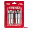 AMiO LED CANBUS PRO sorozat PY21W 2x1860 SMD borostyánsárga 12V 24V (03594)