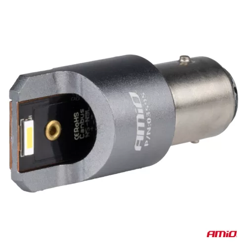 AMiO LED CANBUS PRO sorozat BAY15D P21/5W 2x1860SMD fehér 12/24V FULL CANBUS (03595)
