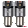 AMiO LED CANBUS PRO sorozat BAY15D P21/5W 2x1860SMD piros 12/24V FULL CANBUS (03596)