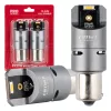AMiO LED CANBUS PRO sorozat PY21W 2x1860 SMD borostyánsárga 12V 24V (03604)