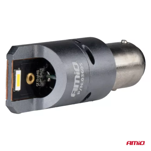 AMiO LED CANBUS PRO sorozat BAY15D P21/5W 2x1860SMD fehér 12/24V FULL CANBUS – ventilátor (03605)