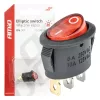 AMiO elliptikus kapcsoló 12V/230V (– piros fény) BU02 (03612)