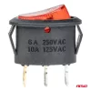 AMiO elliptikus kapcsoló 12V/230V (– piros fény) BU02 (03612)