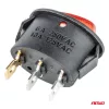 AMiO elliptikus kapcsoló 12V/230V (– piros fény) BU02 (03612)