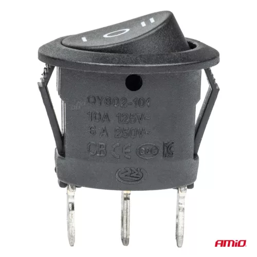AMiO kerek kapcsoló 12/230V BU03 (03614)