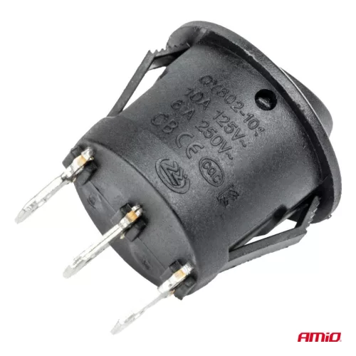 AMiO kerek kapcsoló 12/230V BU03 (03614)