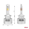 AMiO LED fényszóróizzók D-Basic sorozat D4S/D4R (03629)