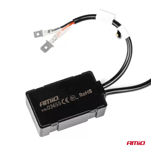 AMiO LED fényszóróizzók FLEX+ sorozat H1 CANBUS 6000K 12-24V (03655/01081)