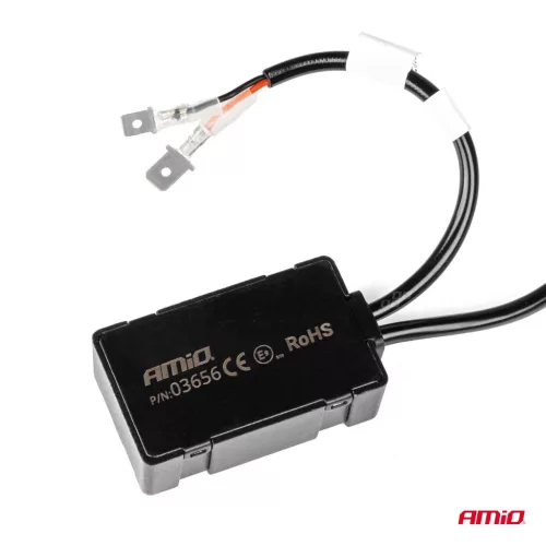 AMiO LED fényszóróizzók FLEX+ sorozat H3 CANBUS 6000K 12-24V (03656)