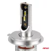 AMiO LED fényszóróizzók FLEX+ sorozat H4/H19 CANBUS 6000K 12-24V (03657/01082)