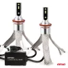 AMiO LED fényszóróizzók FLEX+ sorozat H8 H9 H11 H16 CANBUS 6000K 12-24V (03663/01086)