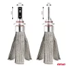 AMiO LED fényszóróizzók FLEX+ sorozat HB3 9005/HIR1 9011/H10 CANBUS 6000K 12-24V (03664/01087)