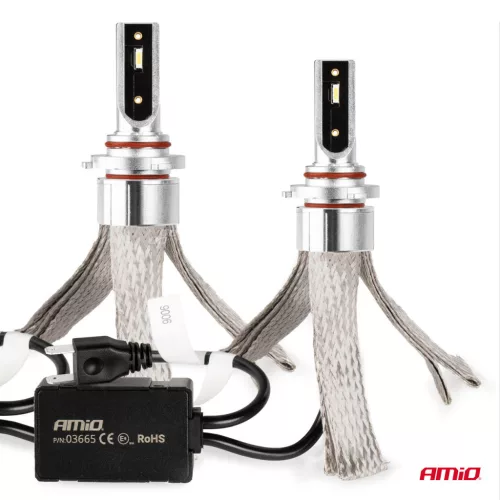 AMiO LED fényszóróizzók FLEX+ sorozat HB4 CANBUS 6000K 12-24V (03665/01088)