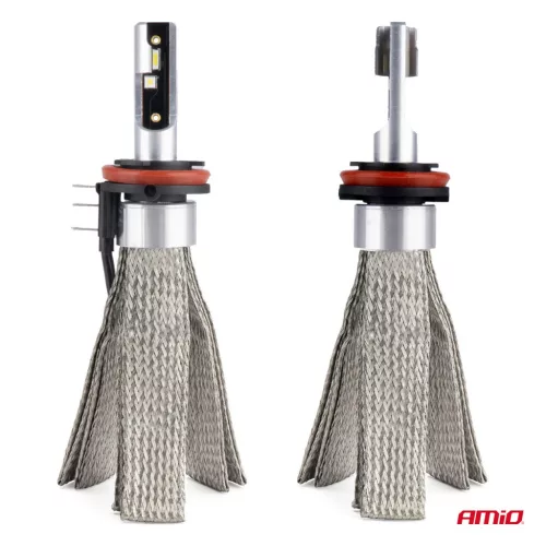 AMiO LED autóizzók FLEX+ H15 6000K sorozat 12V 24V CANBUS (03666/01080)