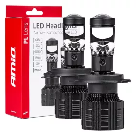 AMiO LED fényszóróizzók H4 PL lencsés sorozat (03667)