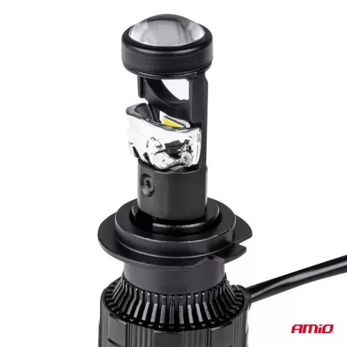 AMiO LED fényszóróizzók H7 PL lencsés sorozat (03668)