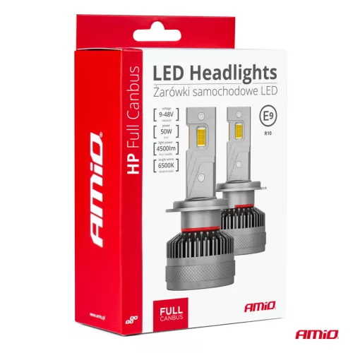 AMiO LED fényszóróizzók HP sorozat HB4 9006 CANBUS (03679)