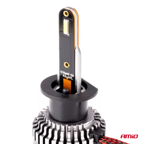 AMiO LED fényszóróizzók K3 sorozat H1 12V 6000K CANBUS (03680)