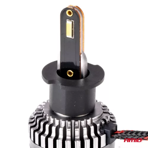 AMiO LED fényszóróizzók K3 sorozat H3 12V 6000K CANBUS (03681)