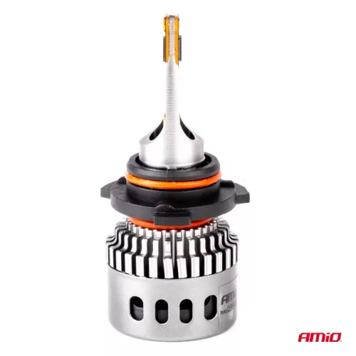 AMiO LED fényszóróizzók K3 sorozat HB3/HIR1 9011/H10 12V 6000K CANBUS (03687)